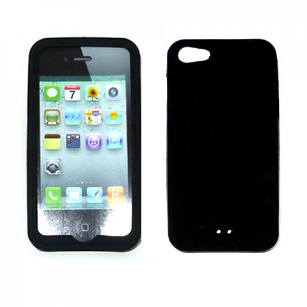 Wholesale iPhone 5 Silicone Skin Case (Black)